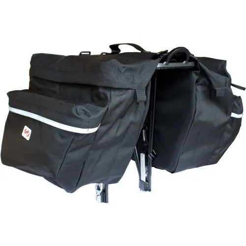Bolsa Alforge Epic Line Sh104p Preto C/ Refletivos 30 Litros Foto 1
