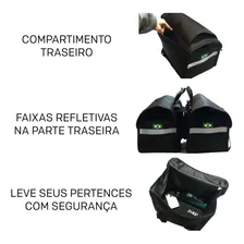 Bolsa Alforge Lateral Moto Universal Cor Preto Foto mini 2