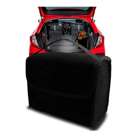 Bolsa Automotiva Porta Malas Civic Multiuso Carpete Foto 1
