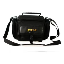 Bolsa Bag Nikon Para Câmeras E Acessórios Cor Preto Foto  mini 1