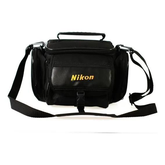 Bolsa Bag Nikon Para Câmeras E Acessórios Cor Preto Foto 1