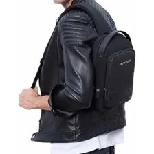 Bolsa Bag Pochcete Transversal Masculina Feminina Preta Foto mini 4