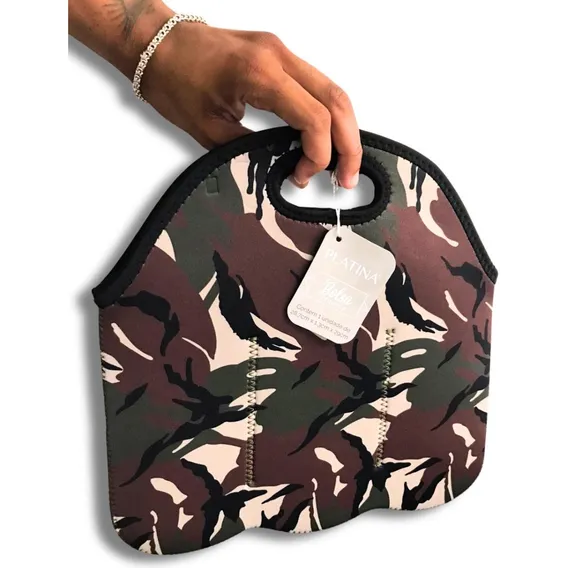 Bolsa Bag Térmica Portátil Com Isolamento Térmico 3 Garrafas Foto 1