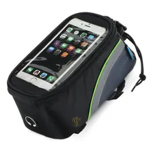 Bolsa Bicicleta Porta Celular Ferramentas Impermeavel Foto mini 1