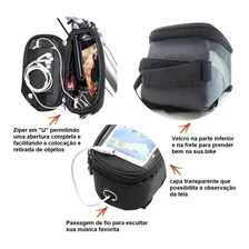 Bolsa Bicicleta Porta Celular Ferramentas Impermeavel Foto mini 4