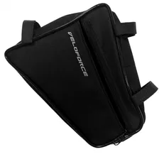Bolsa Bike Triangular Para Quadro De Bicicleta Cor Preta Bik Cor Preto Foto mini 2