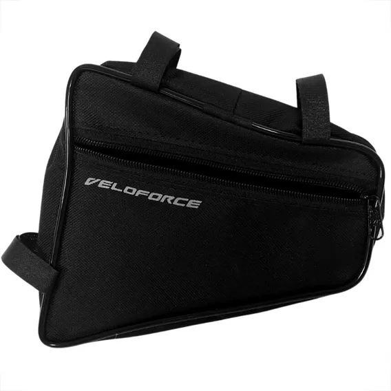 Bolsa Bike Triangular Para Quadro De Bicicleta Cor Preta Bik Cor Preto Foto 1