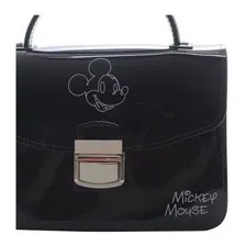 Bolsa bolsa pequena Mickey Bolsa feminina couro - preto Foto mini 2