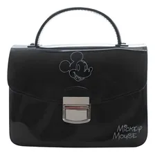 Bolsa bolsa pequena Mickey Bolsa feminina couro - preto Foto mini 1