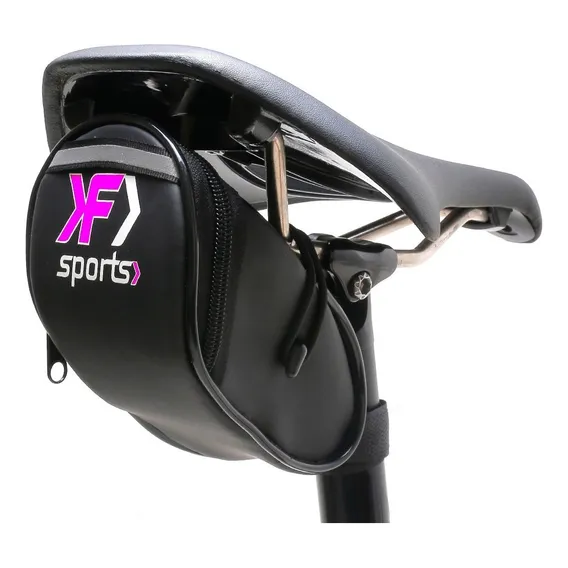 Bolsa Bolsinha Selim Bike Bicicleta Mtb Speed Impermeável Cor Rosa Foto 1