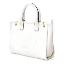 Bolsa branca feminina Vizzano com corrente Foto mini 3