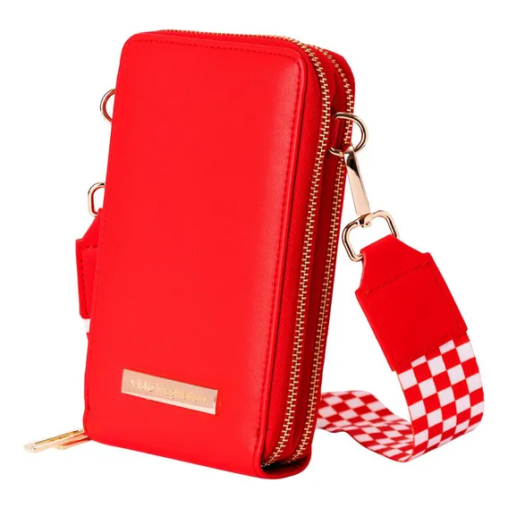 Bolsa Carteira Porta Celular Vermelha - Imaginarium Foto 1