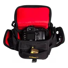 Bolsa Case Capa Nikon D3200 D5200 D5300 D5500 D7100d810a Cor Preto Foto mini 1
