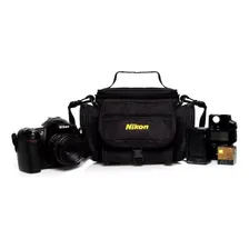 Bolsa Case Capa Nikon D3200 D5200 D5300 D5500 D7100d810a Cor Preto Foto mini 3