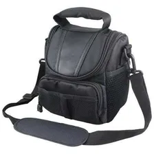 Bolsa Case Câmera Digital Dslr Zoom Fuji Nikon Canon Sony Ge Cor Preto Foto  mini 1