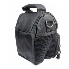Bolsa Case Câmera Digital Dslr Zoom Fuji Nikon Canon Sony Ge Cor Preto Foto mini  3