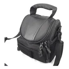 Bolsa Case Câmera Digital Dslr Zoom Fuji Nikon Canon Sony Ge Cor Preto Foto mini 4