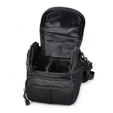 Bolsa Case Câmera Digital Dslr Zoom Fuji Nikon Canon Sony Ge Cor Preto Foto mini  2