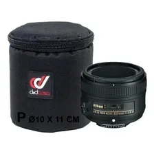 Bolsa Case Luva Rígida Para Lentes Preta Neoprene Pequena Foto  mini 1