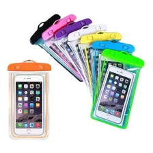 Bolsa Case Prova Dágua Celular Universal Impermeável Ofert Cor Verde Foto mini 1