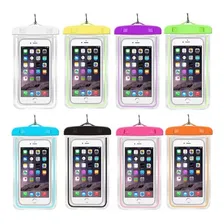 Bolsa Case Prova Dágua Celular Universal Impermeável Ofert Cor Verde Foto mini 2