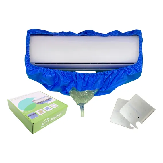 Bolsa Coletora Higienização Ar Cond. Split 7000 A 30000btus Cor Azul Foto 1