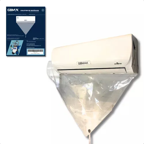 Bolsa Coletora Para Limpeza Ar Cond 9 A 18k Btus Descartável Cor Transparente Foto 1