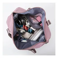Bolsa De Academia Para Treino Mala Viagem Passeio Dobravel Cor Bordô Liso Foto mini  2
