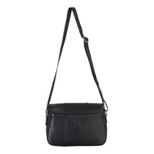Bolsa De Couro Feminina Transversal De Ombro Primeira Linha Cor Preto Foto mini 4