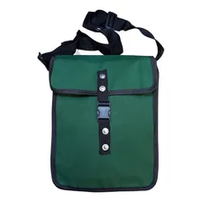 Bolsa De Lona Tiracolor Carteiro Alça Ferramentas Leiturista Cor Verde-escuro Foto mini 1