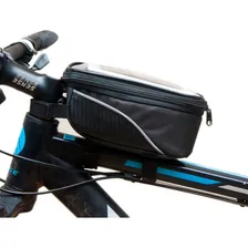 Bolsa De Quadro Bike Para Celular Ciclismo Alforge Bicicleta Foto mini 2