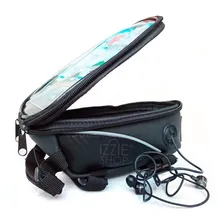 Bolsa De Quadro Bike Para Celular Ciclismo Alforge Bicicleta Foto mini 1