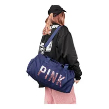 Bolsa De Viagem Transversal Feminina Guelph Para Academia Cor Bolsa Para Academia Azul Lisa Foto mini 4