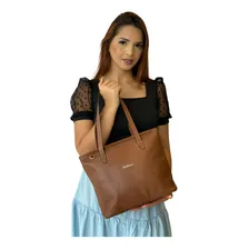 Bolsa Em Couro Feminina 100% Legitimo Tamanho Médio Foto mini 4
