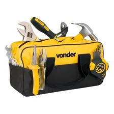 Bolsa Em Lona Para Ferramentas Bl-005 Com 8 Divisões Vonder Foto mini 1