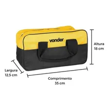 Bolsa Em Lona Para Ferramentas Bl-005 Com 8 Divisões Vonder Foto mini 3