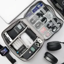 Bolsa Estojo Case Organizador De Cabos Acessórios Tablet Cor Preto Foto mini 4