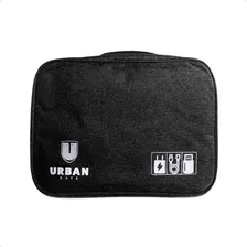 Bolsa Estojo Case Organizador De Cabos Acessórios Tablet Cor Preto Foto mini  3