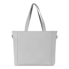 Bolsa Executiva Feminina Donna Cinza Foto mini 4