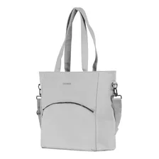 Bolsa Executiva Feminina Donna Cinza Foto mini  3
