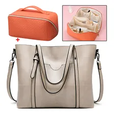Bolsa feminina, bolsa de ombro vintage e bolsa de maquiagem Foto mini 1