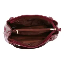 Bolsa Feminina Chenson Grande Couro Ecol贸gico Foto mini 1