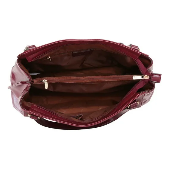Bolsa Feminina Chenson Grande Couro Ecol贸gico Foto 1