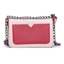 Bolsa Feminina Com Alça De Corrente, Palha Dhaffy Foto  mini 1