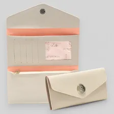 Bolsa feminina com alça transversal resistente kit com carteira cor creme Foto mini 4