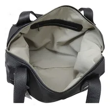 Bolsa Feminina Couro Legitimo+bolsinha Pequena Kit 2 Peças Cor Bordô Foto mini  3