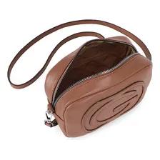 Bolsa Feminina Tiracolo Com Alça Removível Gash Cor Cáqui Foto mini  2