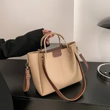Bolsa Feminina Transversal Média Bolsa Feminina Cor Cáqui Foto mini 2