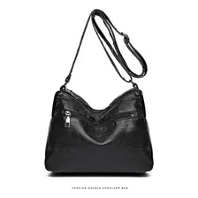 Bolsa Feminina Transversal Ombro Pu Macio Feminina Media Wicopet Bolsa Feminina Couro Foto mini 3