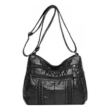 Bolsa Feminina Transversal Ombro Pu Macio Feminina Media Wicopet Bolsa Feminina Couro Foto mini 1